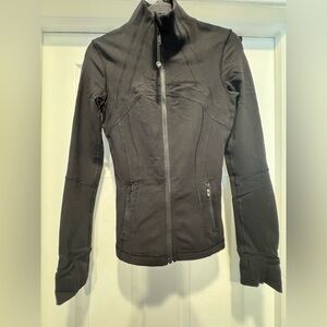 LULU LEMON Black Zip-Up  Define Jacket